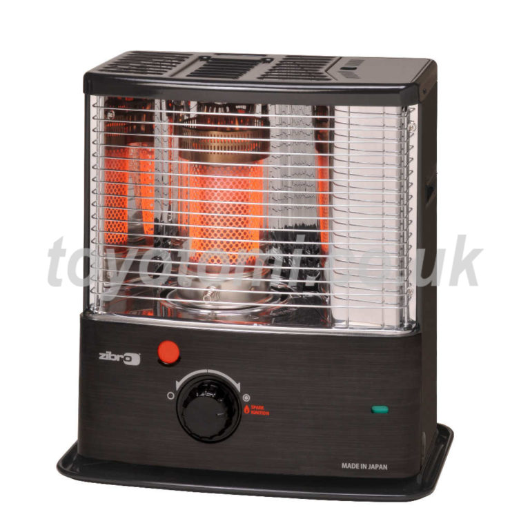 Zibro Heaters RS24 Wick Paraffin Heater 2.4kW Zibro Direct Toyotomi