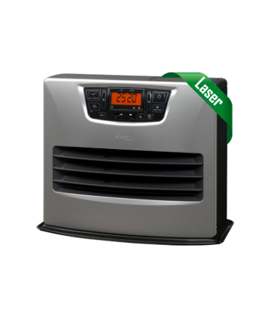 Zibro Heaters LC150 Laser Paraffin Silver Heater 4.85kW Suitable for Rooms 29 to 82m2