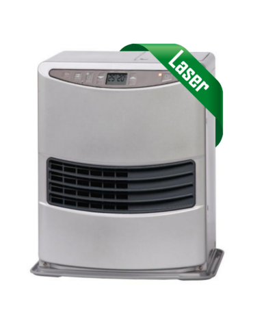 Zibro Heaters LC-2230 Laser Paraffin Heater 3kW Silver Suitable for Rooms 25 to 46m2