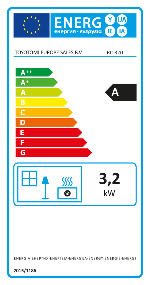 Zibro Heaters RC32 Double Wick Black 3.2kW Suitable for Rooms 55 to 120m2 - Image 2